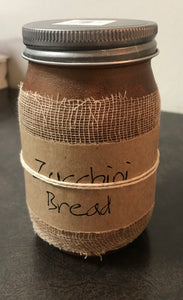 Zucchini Bread 16 oz Jar Candle