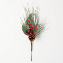 Load image into Gallery viewer, Snowy Long Pine & Berry Pick