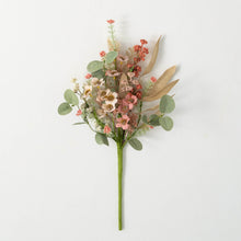 Load image into Gallery viewer, Rust Flower Eucalyptus Pick