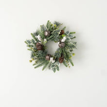 Load image into Gallery viewer, Mixed Pine Berry and Bell Accent Ring