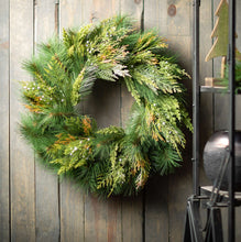 Load image into Gallery viewer, Mixed Pine & Juniper Wreath