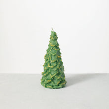 Load image into Gallery viewer, Green Rhapsody Tree Candle Asstd 2