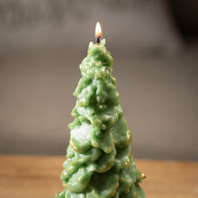 Load image into Gallery viewer, Green Rhapsody Tree Candle Asstd 2