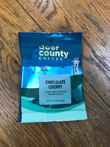 Door County Coffee 1.5 oz Pack of Chocolate Cherry