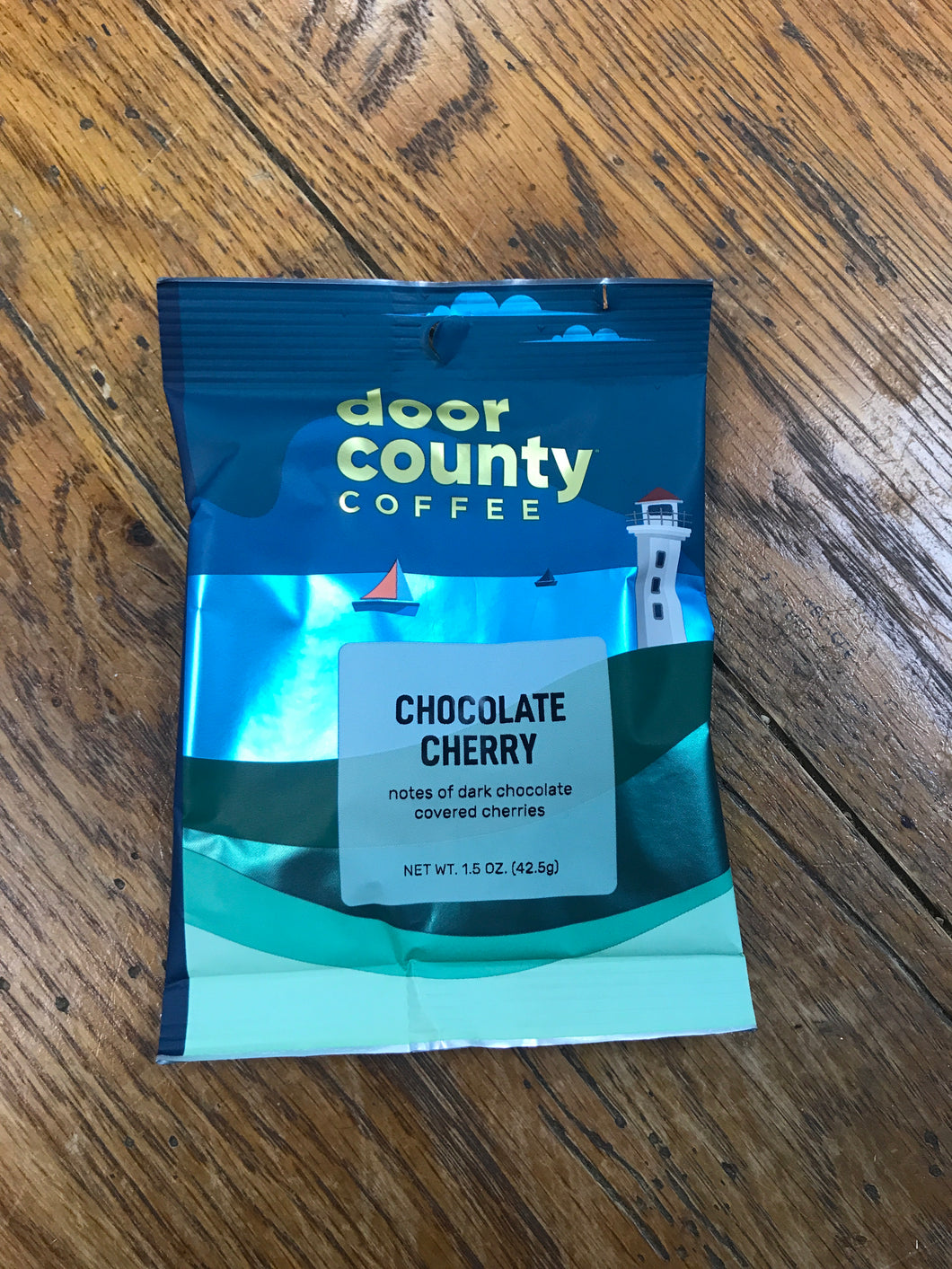 Door County Coffee 1.5 oz Pack of Chocolate Cherry