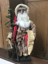 Load image into Gallery viewer, St. Nick Clay Faced Santa
