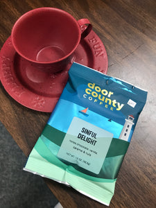 Door County Coffee 1.5 oz Pack of Sinful Delight