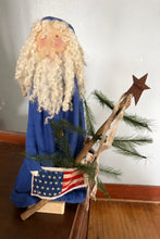 Load image into Gallery viewer, Patriotic Santa Claus
