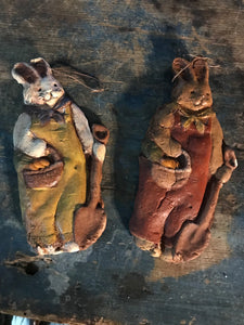 Salt Dough Bunny Ornament