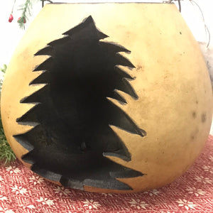 Tree Carved Gourd