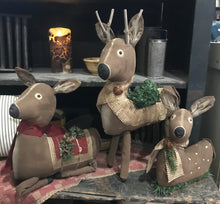 Load image into Gallery viewer, Belle Laying Fabric Doe
