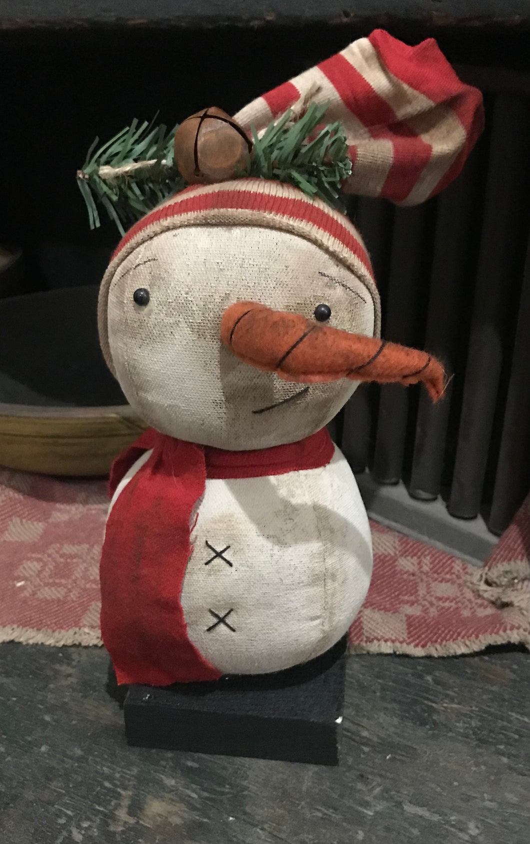 Josh Little Fabric Snowman