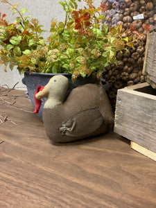 Fabric Turkey Bowl Filler/Shelf Sitter