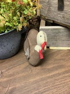 Fabric Turkey Bowl Filler/Shelf Sitter
