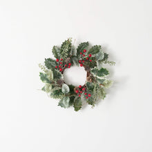 Load image into Gallery viewer, 4.5” Frosted Holly Ring
