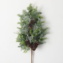 Load image into Gallery viewer, Frosted Pine &amp; Pinecone Spray
