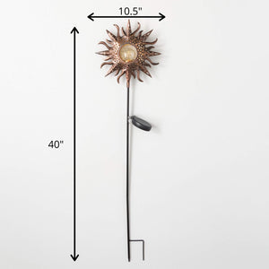 Sunburst Solar Yard Stake