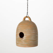 Load image into Gallery viewer, Beehive Terra Cotta Birdhouse
