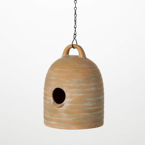 Beehive Terra Cotta Birdhouse