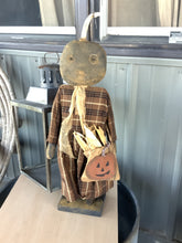 Load image into Gallery viewer, Reggie Standing Pumpkin Lady
