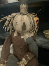 Load image into Gallery viewer, Finn Fabric Scarecrow
