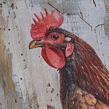Load image into Gallery viewer, Four Chickens in A Row Table Runner
