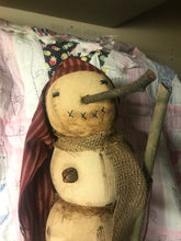 Load image into Gallery viewer, Jeff Standing Fabric Snowman
