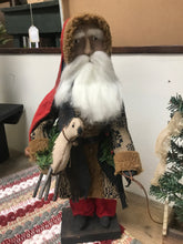 Load image into Gallery viewer, Santa Clause and Tree Cart
