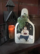 Load image into Gallery viewer, Moonlight Skate Hornbook Punch Needle
