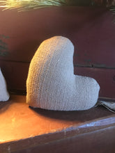 Load image into Gallery viewer, Tan Fabric Heart
