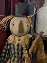 Load image into Gallery viewer, Barley Standing Fabric Scarecrow
