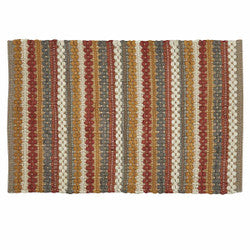 Gathered Pumpkin Chindi Rug