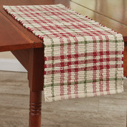 Christmas Memories Chindi Table Runner