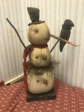 Load image into Gallery viewer, Cliff Standing Snowman
