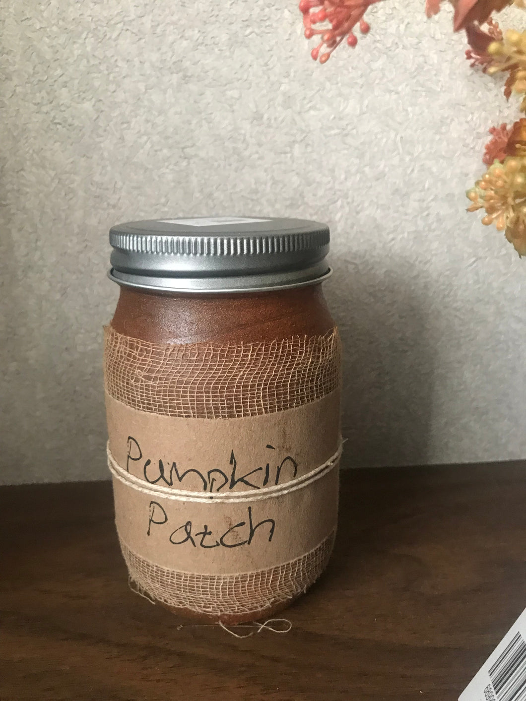 Pumpkin Patch Jar Candle