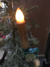 Load image into Gallery viewer, Gingerbread Candle Clip-On Lights
