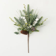 Load image into Gallery viewer, Mixed Pine Berry &amp; Bell Pick
