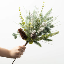 Load image into Gallery viewer, Mixed Pine Berry &amp; Bell Pick
