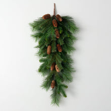 Load image into Gallery viewer, Pine Swag with Pinecones
