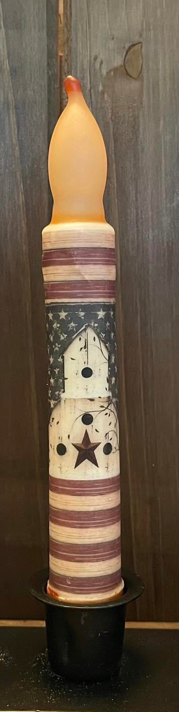 6” Birdhouse and Flag Timer Taper