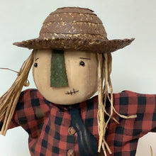 Load image into Gallery viewer, Mrs. Scarecrow Standing Doll

