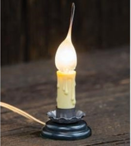 3” Country Candle Lamp