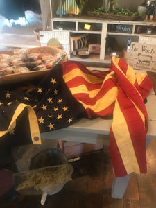 Tea Stained Flag Banner