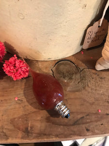 Cinnamon Applesauce Silicone Dipped Light Bulb