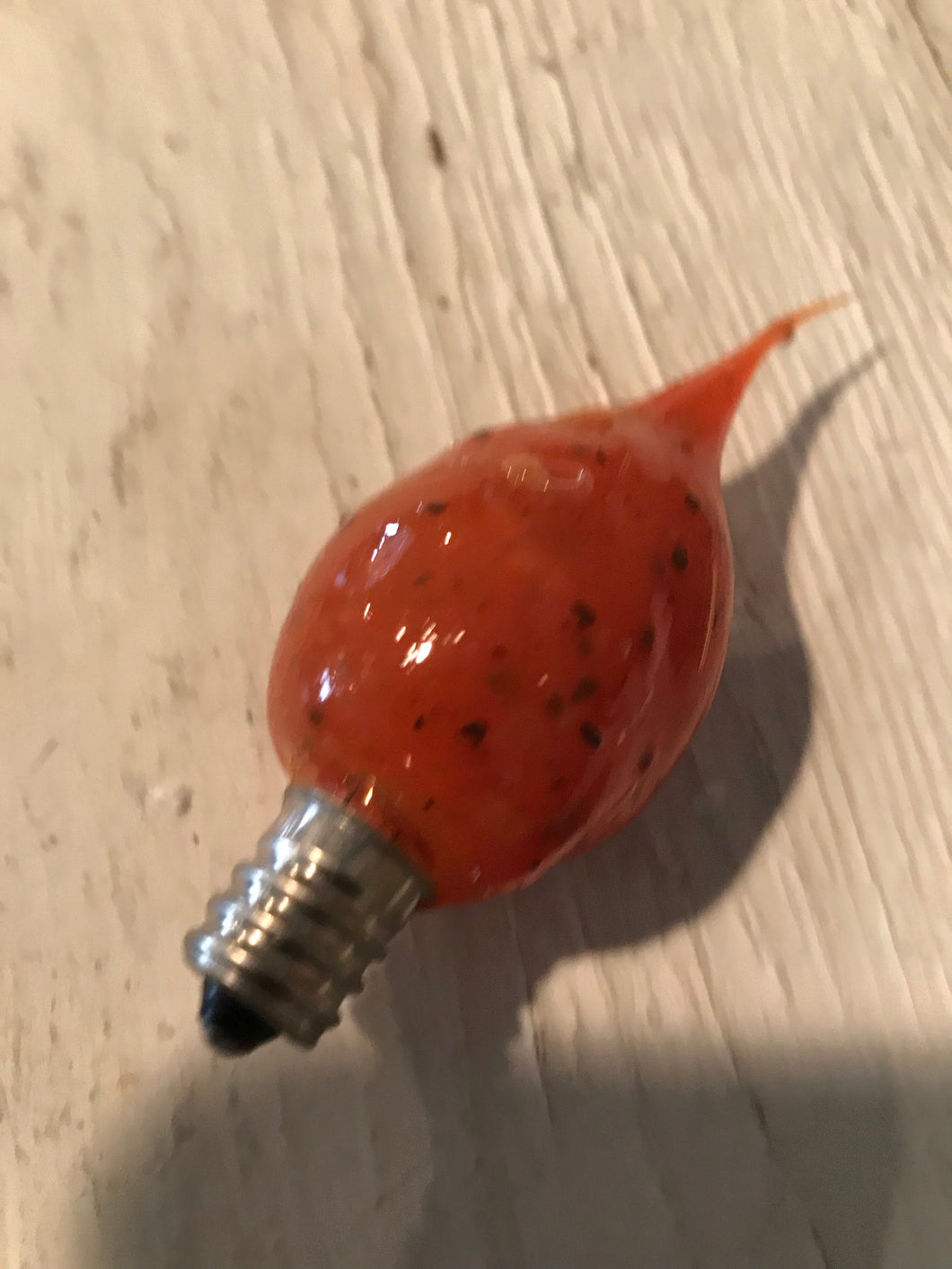 Pumpkin Spice Silicone Dipped Bulb