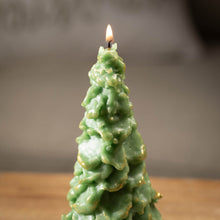 Load image into Gallery viewer, Green Rhapsody Tree Candle Asstd 2
